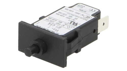 T11-611-4.5A Wyłącznik nadprądowy Iznam: 4,5A Uznam: 240VAC 48VDC SPST Bieguny: 1