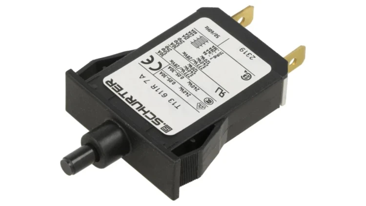 T13-611R-7 Wyłącznik nadprądowy Iznam: 7A MCB