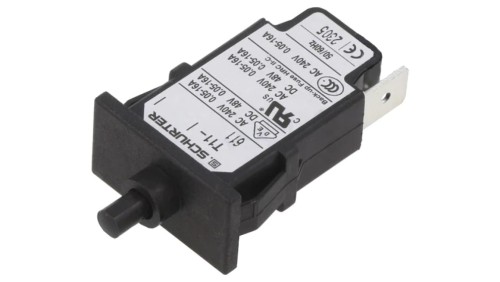 T11-611-11A Wyłącznik nadprądowy Iznam: 11A Uznam: 240VAC 48VDC SPST Bieguny: 1