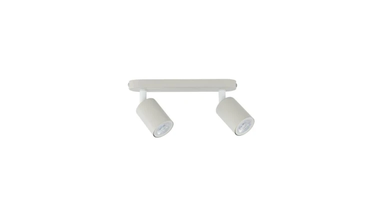 Lampa sufitowa LIVIA BEIGE z dwoma regulowanymi reflektorkami na GU10 10239 TK Lighting