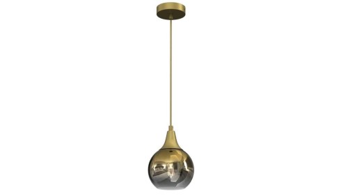 Lampa sufitowa listwa 115cm ze spotami i kulistymi, szklanymi kloszami VOX 10002 biało-czarna TK Lighting