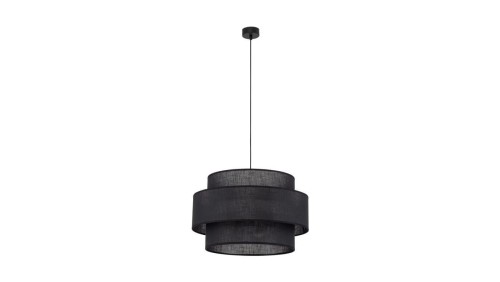Lampa wisząca z czarnym abażurem 3xE27 CALISTO 5099 TK Lighting