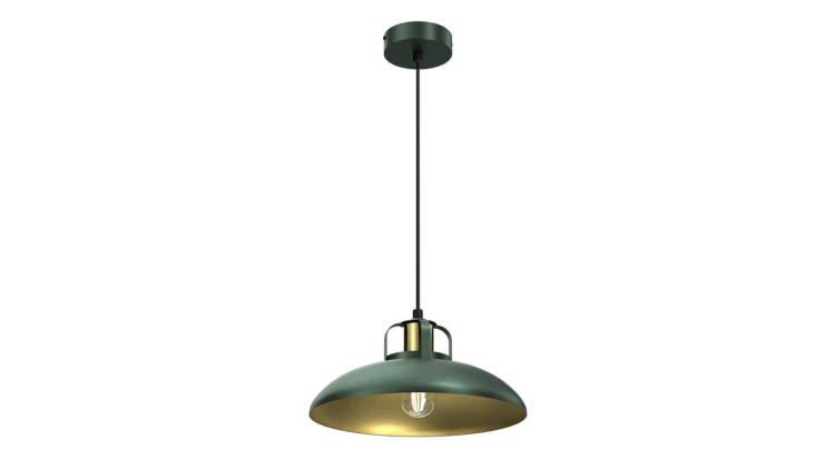 Lampa wisząca FELIX GREEN/GOLD 1xE27 MLP7709 Milagro