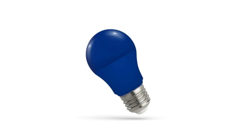 Żarówka Led E27 4,9W GLS niebieska