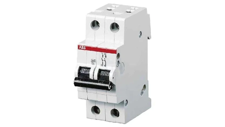 S202-B6 Wyłącznik nadprądowy 230/400VAC Iznam: 6A Bieguny: 2 Charakt: B