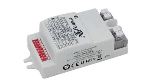 MERRYTEK czujnik ruchu / zmierzchu, On/Off, 220-240Vac MC030S-L