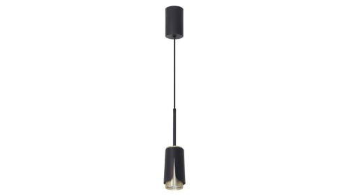 Lampa wisząca FLOWER BLACK GOLD 1xGU10 ML0267 Milagro