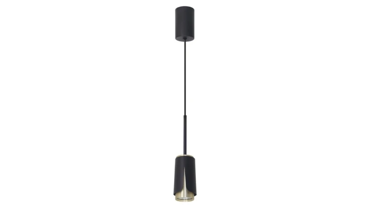 Lampa wisząca FLOWER BLACK GOLD 1xGU10 ML0267 Milagro