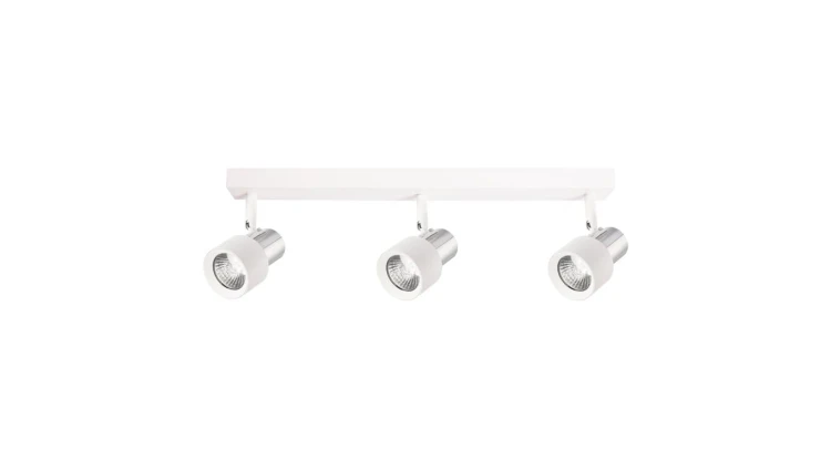 Lampa sufitowa Cino 3xGU10 Biały + Chrom ML9948 Milagro