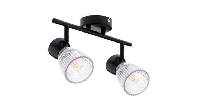Lampa sufitowa BEST BLACK 2xE14 ML9971 Milagro