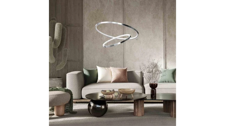 Lampa wisząca ZOE S czarna, trzy zwisy na listwie do loftowych wnętrz 10169 TK Lighting