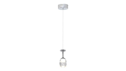 Lampa wisząca ARVI biała, druciana gruszka na E27, biało- złota K-4525 Kaja Lighting