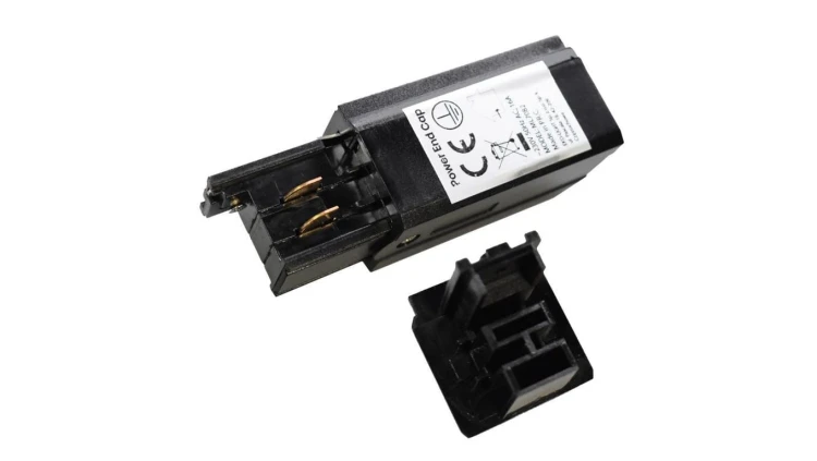 Zasilanie Prowadnicy Track Light Black 3 Circuit ML7082 EKO-LIGHT