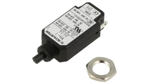 T11-214-2A Wyłącznik nadprądowy przykręcany Iznam: 2A Uznam: 240VAC 48VDC SPST