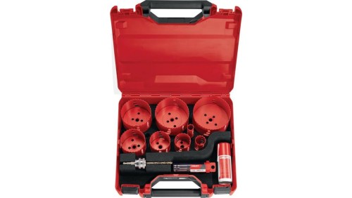 Zestaw otwornic HS-MU 22-127mm z 5-cioma wiertłami prowadzącymi w walizce HS-MU Hilti / HS-MU Multicut (15)