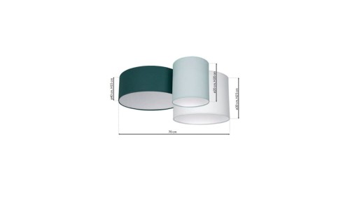 Spot tuba natynkowa EVE WOOD w kolorze buku na wymienne źródło światła GU10 10121 TK Lighting