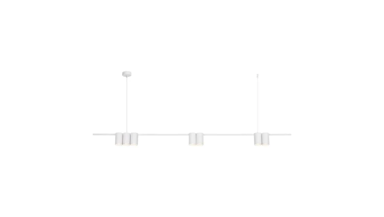 Lampa wisząca (listwa) GENESIS WHITE 7xGU10 ML0371 Milagro