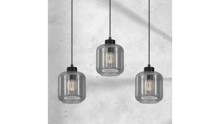 Kinkiet czarny z kloszem w kształcie stożka CONO E27 10041 TK Lighting