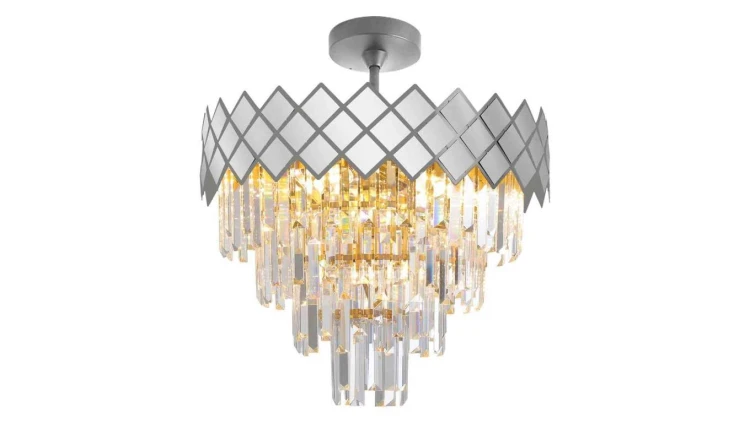 Lampa sufitowa CARISMA CHROME 9xE14 ML8888 Milagro