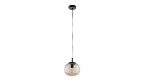 Lampa wisząca ze szklanym, owalnym kloszem 1xE27 VIBE 5826 TK Lighting