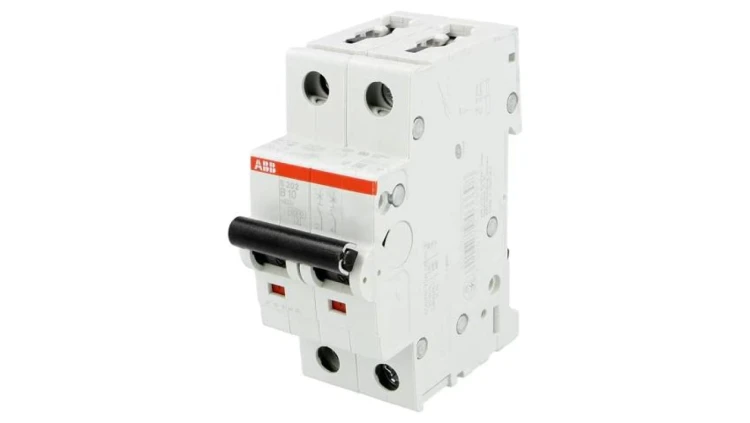 S202-B10 Wyłącznik nadprądowy 230/400VAC Iznam: 10A Bieguny: 2, 6kA IP20