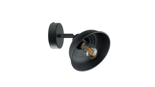 Spot nowoczesny 1xE27 FAUN BLACK