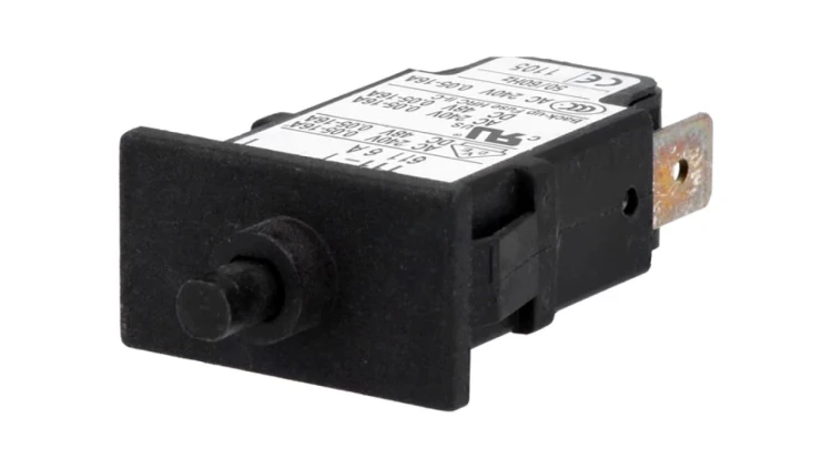 T11-611-6A Wyłącznik nadprądowy Iznam: 6A Uznam: 240VAC 48VDC SPST Bieguny: 1