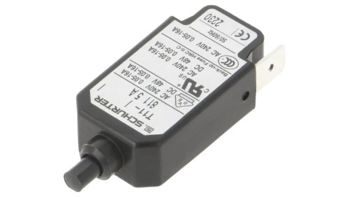 T11-811-5A Wyłącznik nadprądowy Iznam: 5A Uznam: 240VAC 48VDC SPST Bieguny: 1