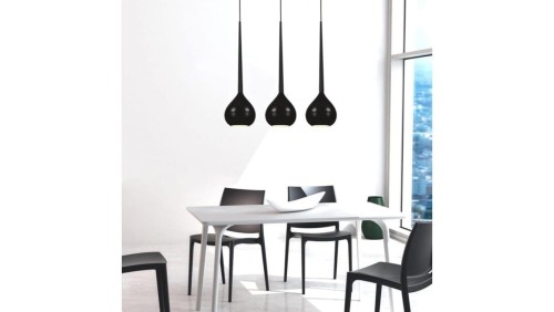 Stylowa lampa sufitowa ARON do salonu, szklane klosze na E27 K-JSL-6218/5 CHR Kaja Lighting