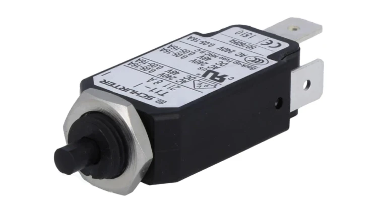 T11-211-8A Wyłącznik nadprądowy Iznam: 8A Uznam: 240VAC 48VDC SPST Bieguny: 1