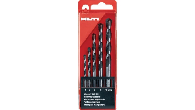 Zestaw wierteł do konstrukcji murowych MDB 4,5,6,8,10mm zestaw