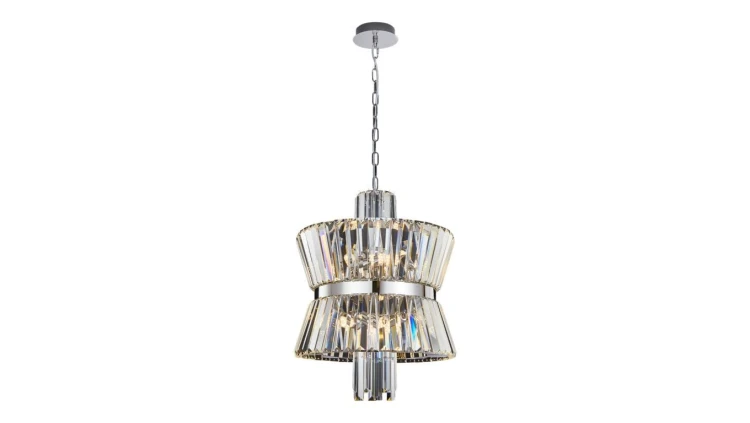 Żyrandol AURELIA CHROME 8xE14 ML0404 Milagro