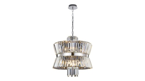 Żyrandol AURELIA CHROME 12xE14 ML0406 Milagro