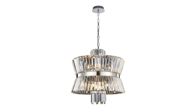 Żyrandol AURELIA CHROME 12xE14 ML0406 Milagro