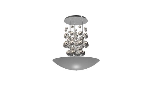 LAMPA WISZĄCA PERLA SILVER 42W LED ML858 Milagro