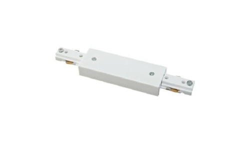 Konektor 180 stopni LUXSYSTEM-1F white biały długi z przyłączem CreeLamp CLtrack180W1FPC