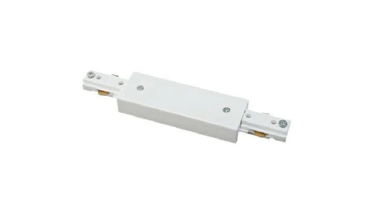 Konektor 180 stopni LUXSYSTEM-1F white biały długi z przyłączem CreeLamp CLtrack180W1FPC