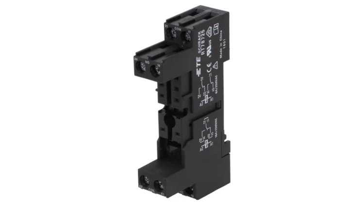 RT78725 Podstawka PIN: 8 16A 250VAC H: 77mm W: 15,8mm na szynę DIN