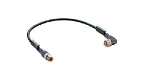 Kabel konfekcjonowany aktuator/sensor obustronny M12 3-pinowe męskie proste żeńskie kątowe RST 3-RKWT 4-3-224/1,5 M