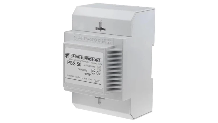PSS50/230/100V Transformator sieciowy 50VA 230VAC 100V na szynę DIN IP30
