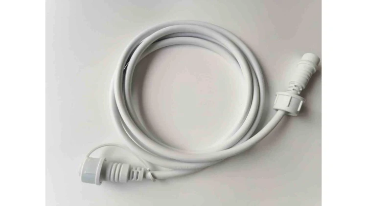 Kabel zasilający/przedłużacz BIAŁY do GIRILANDY 2m EKO7558 Eko-Light