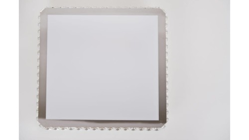 Lampa wisząca biało-bursztynowa z dwoma kloszami z serii ARLENA K-5305 Kaja Lighting