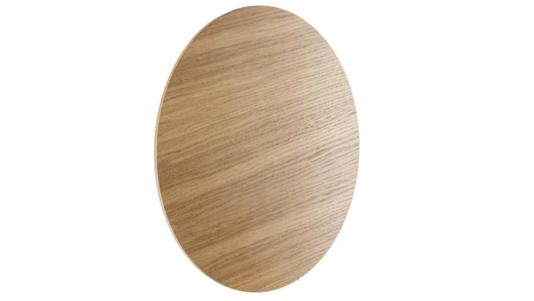 Kinkiet lampa ścienna LUNA WOOD DĄB Ø60 cm w nowoczesnym stylu, gwint G9 10098 TK Lighting