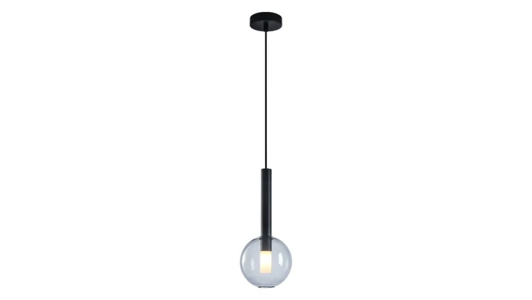 Lampa wisząca NIKO BLACK 1xG9 fi 150 ML0331 Milagro