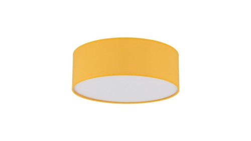 Plafon NICOLA YELLOW, klosz tkanina Ø38 cm na cztery żarówki E27 10154 TK Lighting