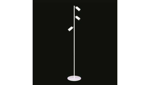 Lampa podłogowa biała z regulowanym kątem świecenia z serii KAYLA K-4419 Kaja Lighting
