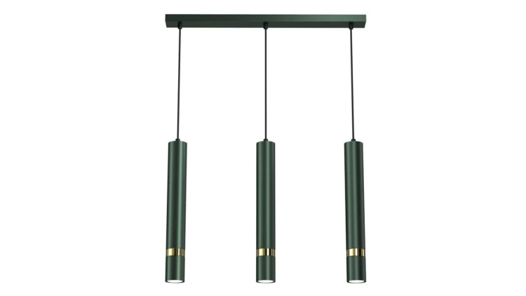Lampa wisząca JOKER GREEN/GOLD 3xGU10 MLP7721 Milagro