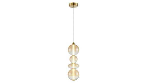 Lampa wisząca DAPHNE AMBER 36W ML0346 Milagro