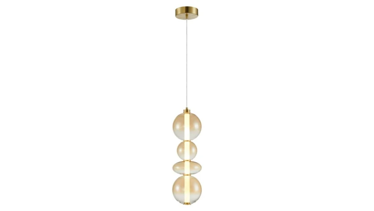 Lampa wisząca DAPHNE AMBER 36W ML0346 Milagro