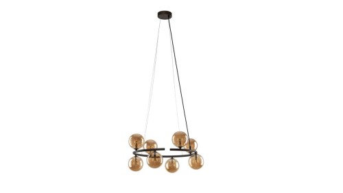 Lampa wisząca z bursztynowymi kloszami ANABELLE 8xG9 6572 TK Lighting